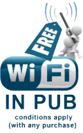 free wifi in pub